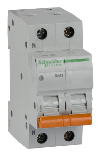 Автоматический выключатель Schneider Electric Домовой 1P+N 63А (C) 4.5кА