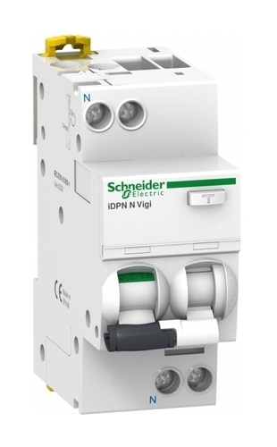 Дифавтомат Schneider Electric Acti9 2P 10А (B) 6кА 10мА (A)