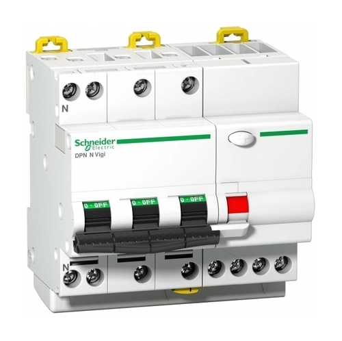 Дифавтомат Schneider Electric Acti9 4P 16А (C) 6кА 300мА (AC)