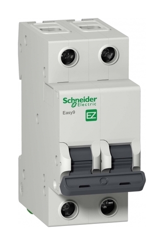 Автоматический выключатель Schneider Electric Easy9 2P 16А (C) 4.5кА