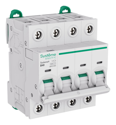 Автоматический выключатель Systeme9, 4полюса, 40А, B, 6кA