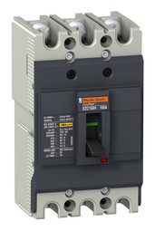 Силовой автомат Easypact EZC 100, TM-D, 30кА, 3P, 20А