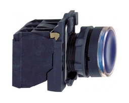 Кнопка Harmony 22 мм, 240В, IP66, Синий