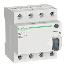 Systeme Electric City9 Set ВДТ 40А 4P 100мА A-S 400В
